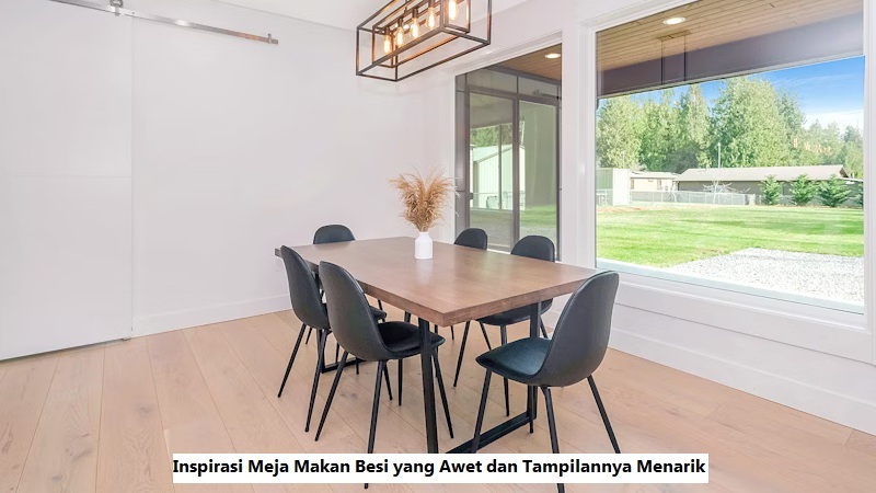 Meja Makan Besi