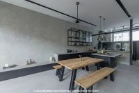 Meja Makan untuk Rumah Gaya Industrial