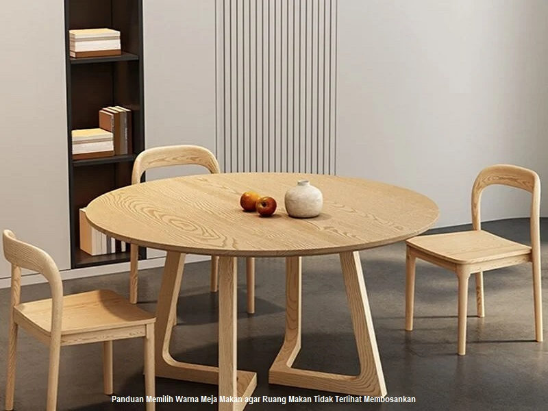 Memilih Warna Meja Makan