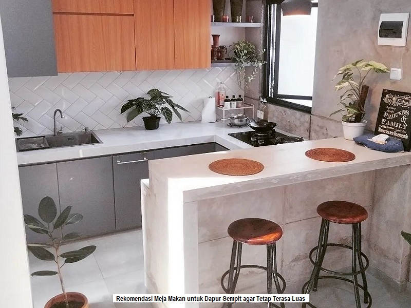 Meja Makan untuk Dapur Sempit